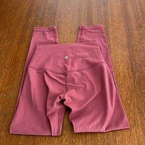 Lululemon align pink and perfect